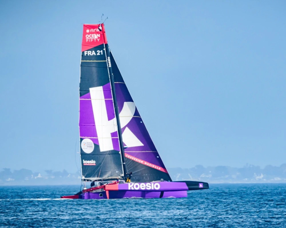 Photo d&rsquo;un trimaran Ocean Fifty