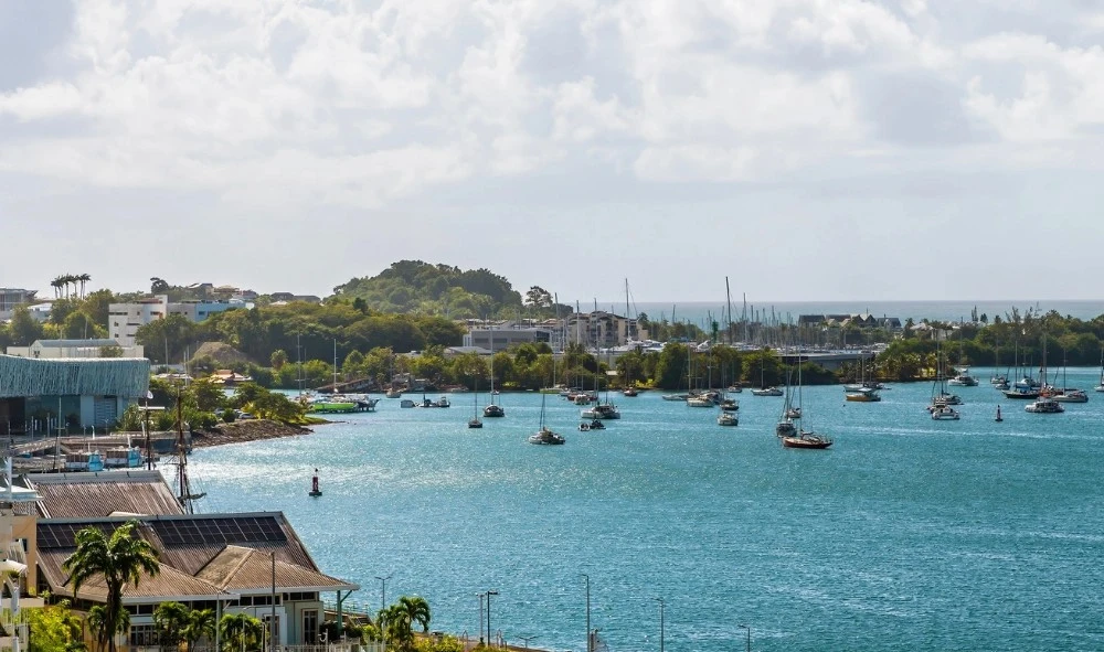 Port de plaisance &agrave; Pointe-&agrave;-Pitre en Guadeloupe
